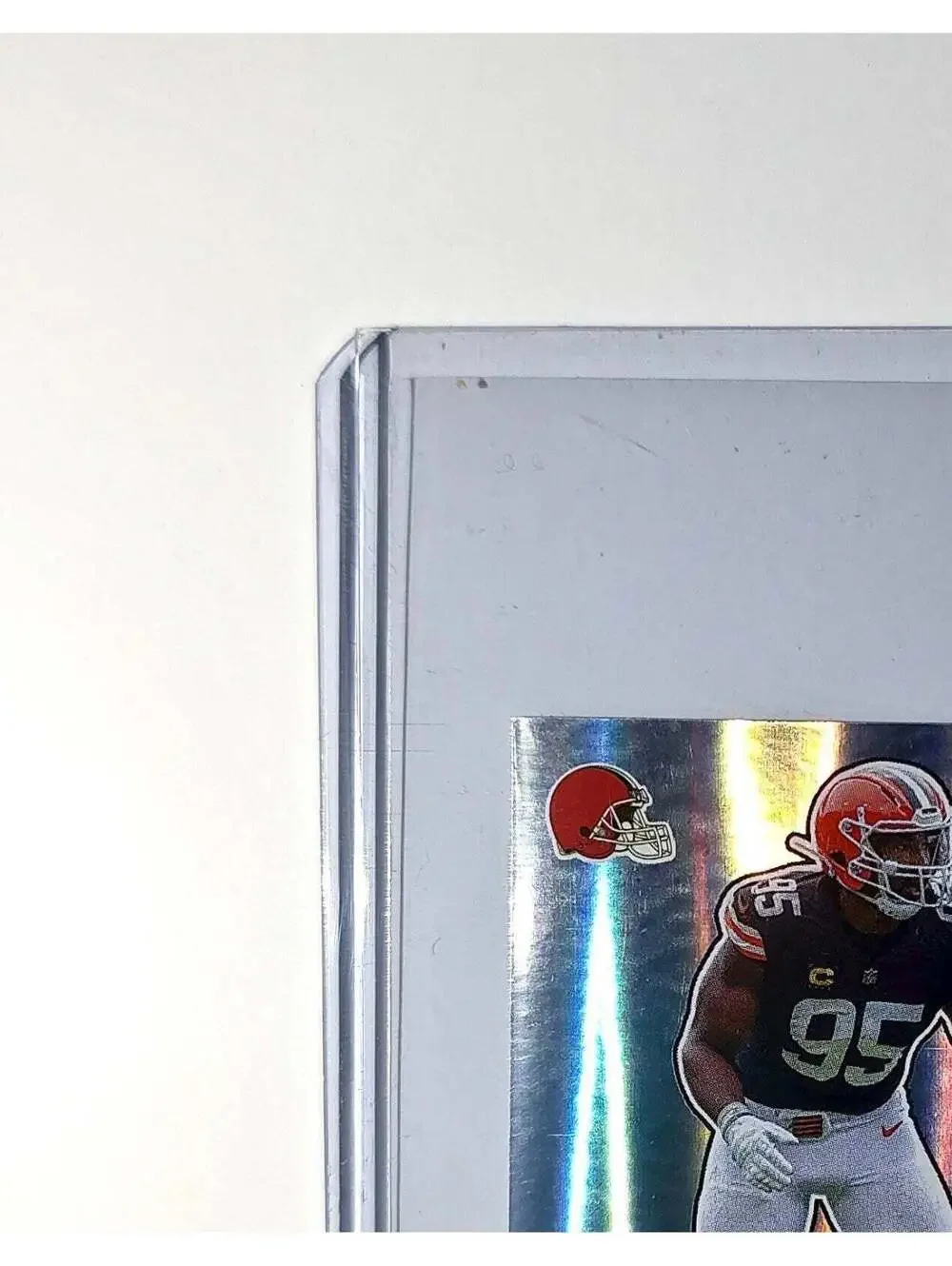 Myles Garrett 2025 Panini NFL #139 Foil Sticker Cleveland Browns